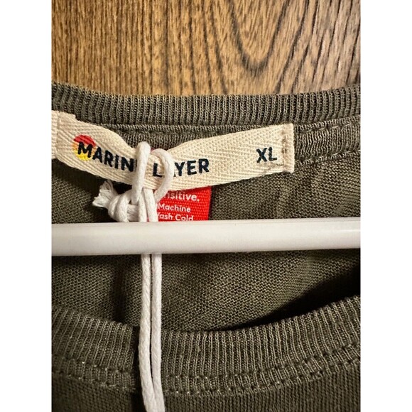 Marine Layer Olive Green Tank Top - Picture 5 of 6